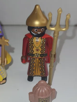 Lote 51. Reyes Magos Playmobil