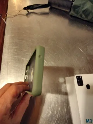 Custodia Samsung Galaxy M31 M21 F41 M30S con supporto magnetico