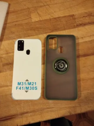 Custodia Samsung Galaxy M31 M21 F41 M30S con supporto magnetico