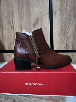 Botines Pikolinos Piel Marrones Talla 40