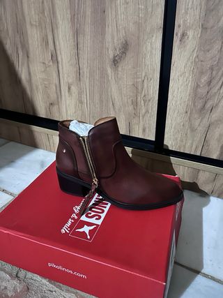 Botines Pikolinos Piel Marrones Talla 40