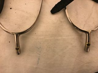 Lote Espuelas de equitación de acero