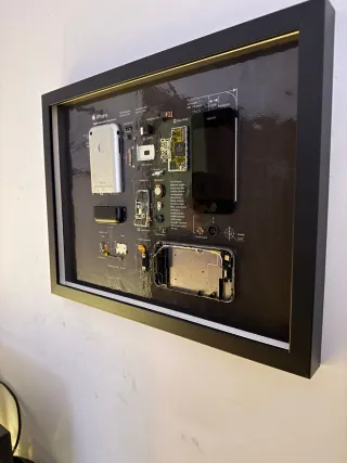 iPhone 2G 2007 ~ Quadro Artistico Dark