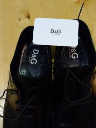 Zapatos de vestir negros DOLCE & GABANA