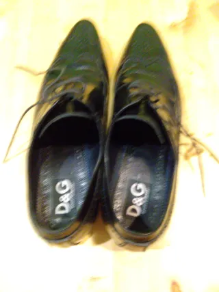 Zapatos de vestir negros DOLCE & GABANA