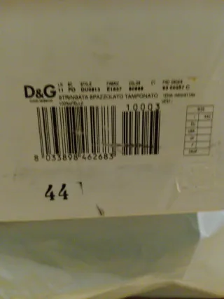 Zapatos de vestir negros DOLCE & GABANA