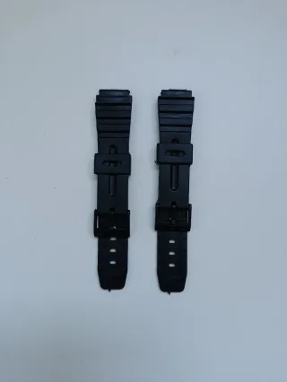 2 correas reloj pulsera Casio made in japan