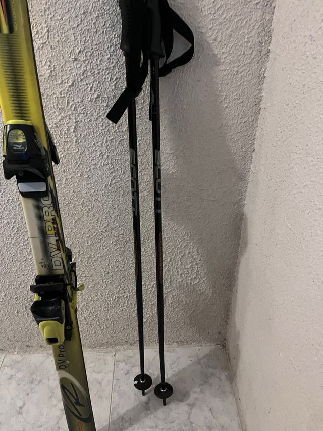 Esquís Rossignol DV Pro con fijaciones