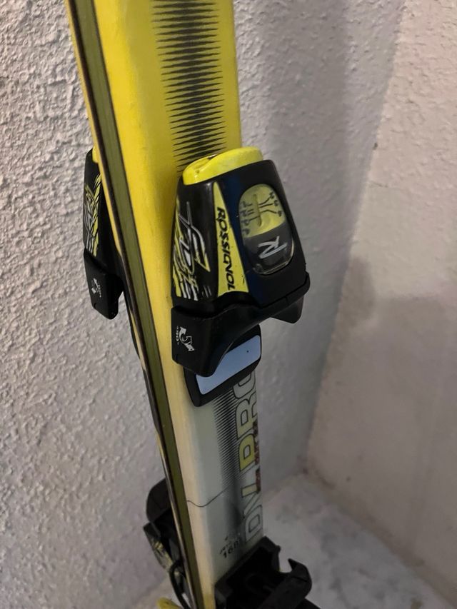 Esquís Rossignol DV Pro con fijaciones