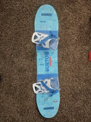 Snowboard 90cm Niños Burton After School+fijacion