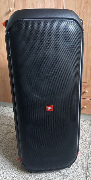 Altavoz 710 JBL Negro y Naranja con Ruedas 90cm