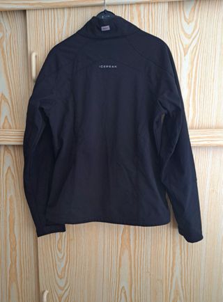 Chaqueta Softshell Icepeak Mujer Negra