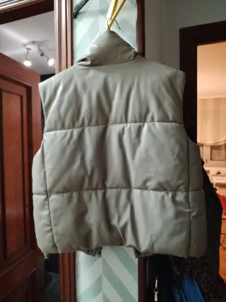 Chaleco Zara Beige Nuevo