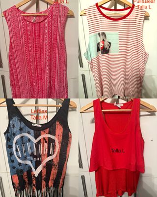 Lote 16 camisetas de mujer