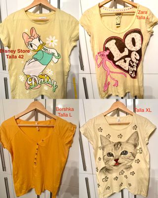 Lote 16 camisetas de mujer