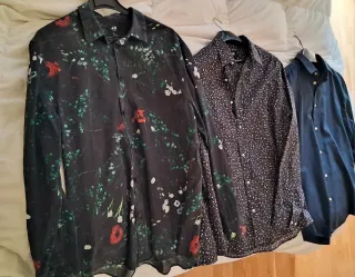 3 Camisas H&M 10e.