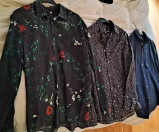 3 Camisas H&M 10e.