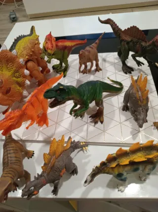 Lote Juguetes Dinosaurios