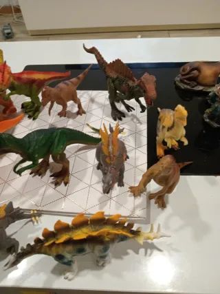 Lote Juguetes Dinosaurios