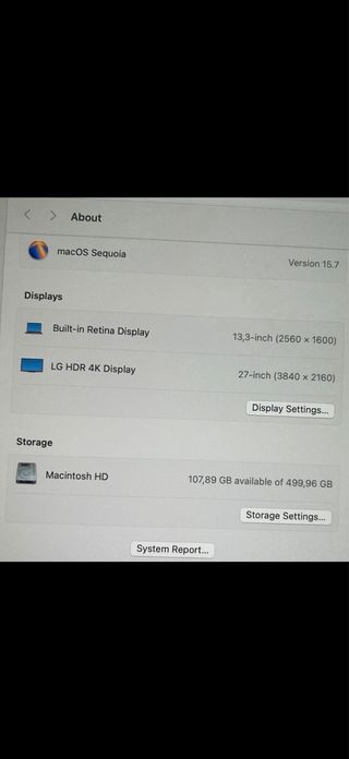 MacBook Pro 2020 Plata