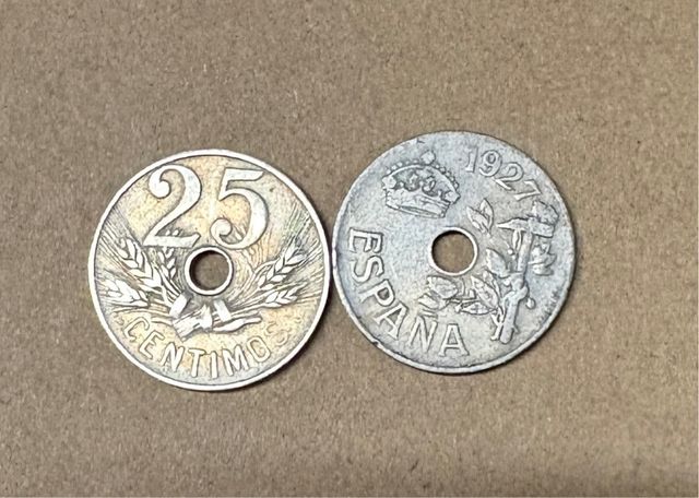 25 Pesetas España 1927 (25 Monedas)