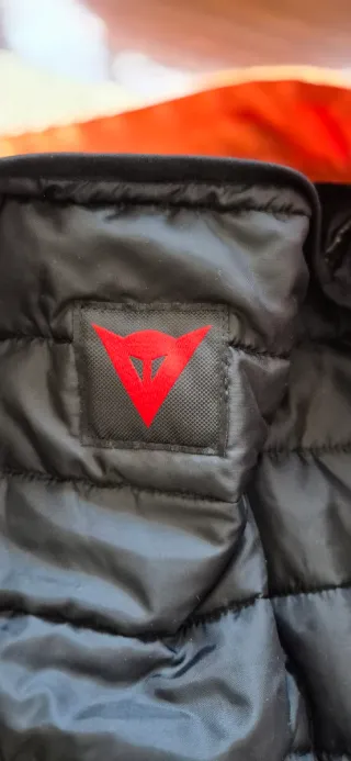 Chaqueta Dainese Moto Talla M Naranja/Gris