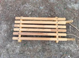 Trineo de madera