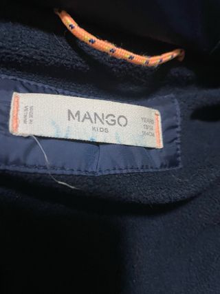 Chaqueta azul marino Mango