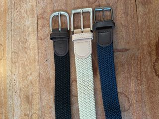 Lote 3 cinturones INESIS