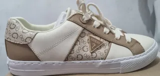 Zapatillas Guess Beige y Blancas