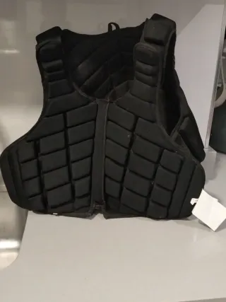 Chaleco de equitación acolchado