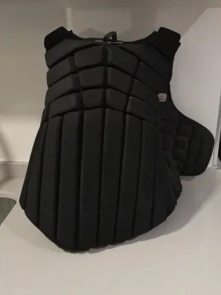 Chaleco de equitación acolchado