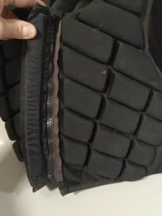 Chaleco de equitación acolchado