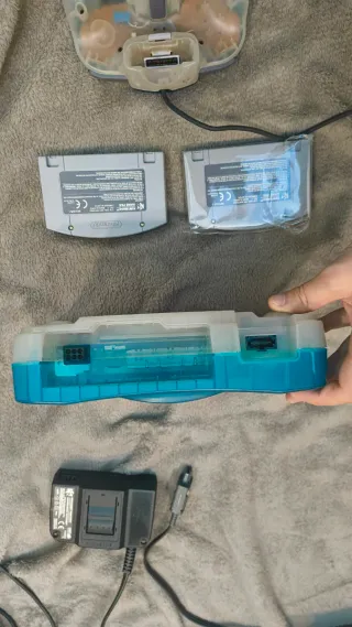 Nintendo 64 Clear Blue