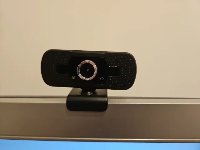 Webcam Cámara Web Negra para Ordenador