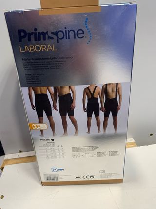 Faja Lumbar Prim Laboral Doble Tensor nueva
