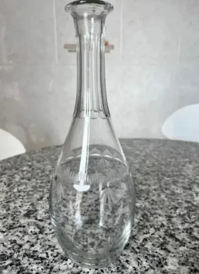 Servitori di vino in cristallo di Bohemia - nuovi