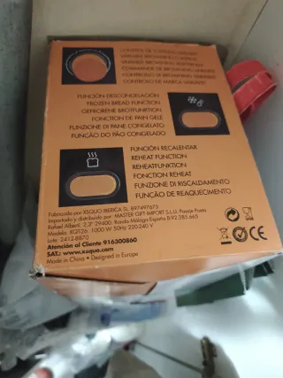 Tostadora Vital Toast Acero Inoxidable