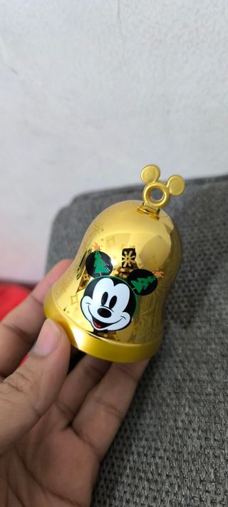 Campanella Disney Oro Mickey Mouse