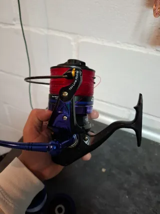 2 Carretes Cinnetic Cyclone Black 7000 HSG