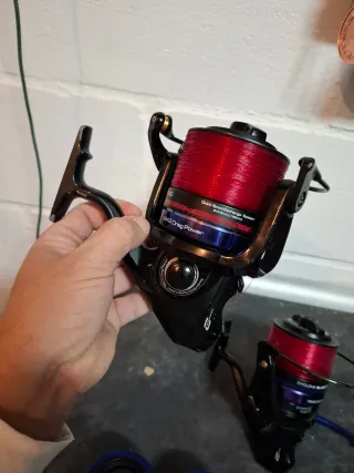 2 Carretes Cinnetic Cyclone Black 7000 HSG