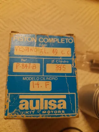 Pistón Autisa Vespino 39.5mm