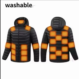 Chaqueta Calefactable 21 Zonas USB Azul