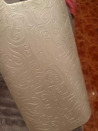 Paragüero polipiel beige