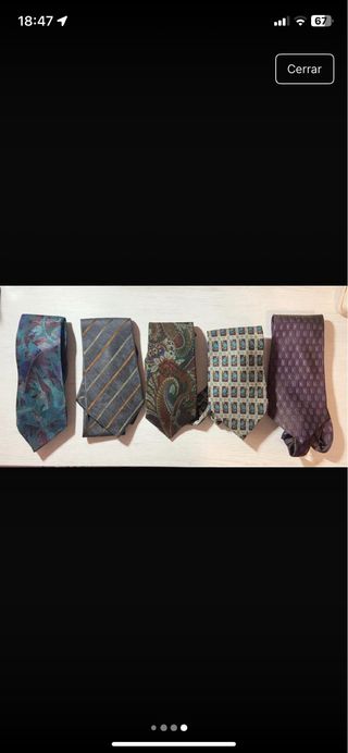 OFERTA PACK 5 Corbatas