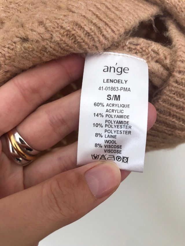 Jersey de punto An'ge marrón