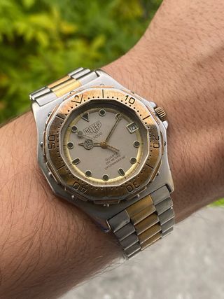 Reloj Heuer 3000 Oro y Plata