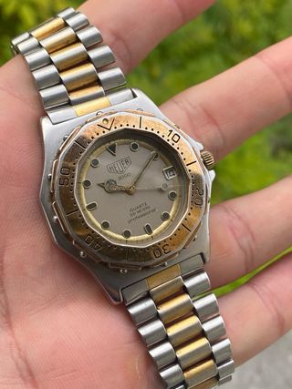 Reloj Heuer 3000 Oro y Plata