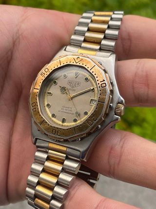 Reloj Heuer 3000 Oro y Plata