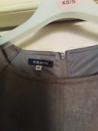 Vestido antelina Elisa Rivera